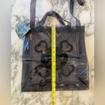 NWT RARE BAPE A Bathing Ape Milo Pirate Store Tote Bag Gray | Clear PVC Photo 4