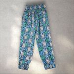 Free People MOVEMENT THE WAY HOME Lightweight High Waisted Printed JOGGERS Sz M Photo 3