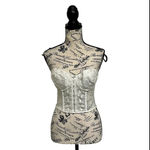 secret treasures  Ivory Lace Corset Top Wired 36B Women’s Vintage Y2k Angelcore Photo 1