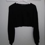 Nasty Gal  black crewneck sweater Photo 0