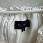 Majorelle Revolve  Julianna White Eyelet Lace Off The Shoulder Blouse Size Small Photo 3