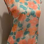 Harvé Benard NWT VTG 80s Harve Benard Multicolored Floral Sleeveless Blouse Tank Top - 8 Photo 2