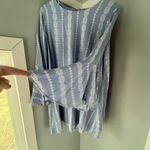 Francesca's  Miami Blue Bell Sleeve Dress Size S/M Photo 2