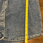 Cowgirl Western Acid Wash Vintage Shirt Embroidered Embellished Studs Floral L Blue Size L Photo 6