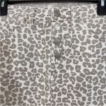 Mud Pie  Leopard Windsor Button Fly Skirt Photo 1