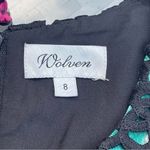 Anthropologie Wolven Black Crochet Lace "Terrace Sheath Dress" Size 8 Photo 8