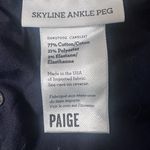 Paige Skyline Ankle Peg Jeans Size 30; size 10 Photo 4