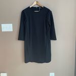 COS NWT  3/4 Sleeve Midi Dress in‎ Black Size 2 Photo 1