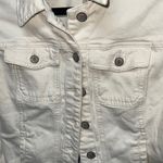 American Rag Cream Jean Jacket Size Medium Photo 8