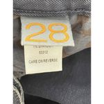 BCBGirls Gray Blue Rock and Roll Bootcut Jeans Women's Size 28 Distressed Studs Photo 6