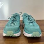 HOKA Womens Sneaker 10 Bondi 7 Training Blue Running Eggshell Athletic Walking Photo 5