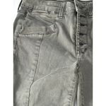 American Eagle  Outfitters Women's‎ Jeans Size 8 Regular Grey Skinny Button Fly Photo 3