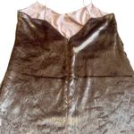 Topshop  Pink Velvet Mini Dress Spaghetti Strap Stretch Cocktail Party Size 8 Photo 8