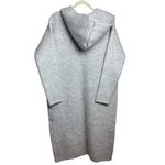 NWT Lyla + Luxe Grey Jiminy Hooded Coatigan Sz. L Gray Size L Photo 4