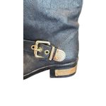 Vince Camuto  Black Leather Riding Boots size 7.5 Photo 3