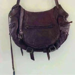 Leather Messenger Bag Crossbody Flap Over Purse Shoulder Bag Satchel Brown Photo 10