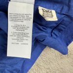 Madewell  Linen Blazer Jacket Blue One‎ Button Fair Trade Certified XXS Photo 7