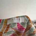 ASTR  the Label Mariela Midi Dress in Mustard & Pink Floral Sz Large Revolve Photo 6