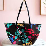 Desigual  Multicolor Flora Fauna Reversible Large Shoulder Tote Bag Photo 0