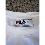 FILA  White Tee shirt‎ size large Photo 2