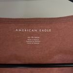 American Eagle  Outfitters Pink/orange Tie Front Tank Top Photo 1