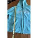 Womens Hoodie Size L Sky Blue Zip Siesta Key Florida Sweatshirt Full ZipHoodie Size L Photo 6