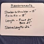 Moa Moa Top Women's Size M Blue Long Sleeve Boho Peasant Hippie Modern Photo 5