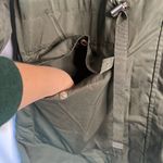 Time & Tru Green Hooded Lightweight Camo Lined Windbreaker Trench JRS 12-14-SM Photo 7