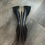 ALDO  Black Leather D’Orsay Pointed Toe Flats‎ Women’s Size 6.5 Photo 3