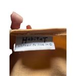 Habitat Women's Golden Peach Flared V Shape Long Sleeves Scoop Neck Sweater Size Photo 3