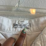 Free People white denim jeans short shorts Photo 1