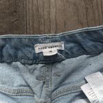 Good American Classic Boot Jeans SIZE 15 Blue Distressed Photo 5