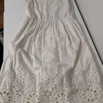 Charlotte Russe White Eyelet Mini Dress Photo 0