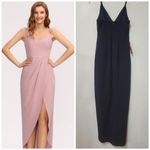 BHLDN Caron V-Neck Crepe Dress Photo 2