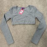 Edikted  long sleeve crop top, NWT! Photo 2