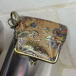 Patricia Nash  Borse floral Leather Coin Purse Keychain Wallet Photo 0