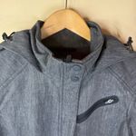 Title Nine Womens Size Large Control Raincoat Trench Dark Gray Outdoor Active Photo 3