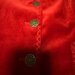 Coldwater Creek Women's red velvet blazer size M Photo 8