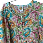 KITSCH & POP Edition Boho Rainbow Paisley Maxi Dress S White Photo 3