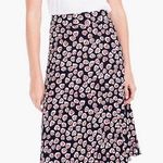 J.Crew Heart Print Crepe Skirt Photo 0