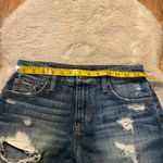 joe's jeans  Denim Shorts Size 25 Dark Wash Distressed Womens 3" Inseam Photo 3