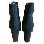 Impo  Black Suede Ankle Boots, Women's size 6 Photo 1