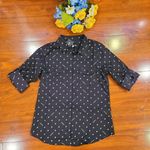 Karl Lagerfeld  Button Down Collared Blouse Size XS Photo 0