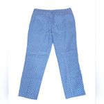 Willi Smith  Women's Capri Pants Sz 4 blue-white print Photo 3