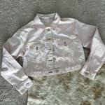 ZARA  light pink denim jean jacket Photo 0
