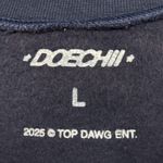 Doechii “Live From the Swamp” Tour Graphic Crewneck Sweater Size Large Photo 3