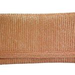 Vintage Raffia Straw Clutch Made in Italy Tan Photo 0