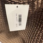 Miou Muse Smocked Stretch Tank Top Brown Size L NWT Fully Lined Tan Size L Photo 5