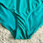 Catalina Swimwear Aquamarine One Piece Fully Lined Swimsuit Mesh Detail L 12-14 Photo 8