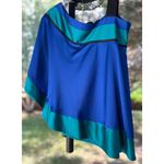 Nicole By Nicole Miller Blouse XS Asymmetrical One Photo 1